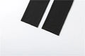 Hollow 2-Piece Set Women Tassel Bandage Low-Neck Sleeveless Backless Playsuits+Simple Leg Sleeve Midnight Sexy Suit