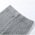 Women Solid Turtleneck Cable Knit Sweater Wide Pants 2 Piece Set Long Sleeve Half Zip Pullover 2026 Casual Loungewear Suit