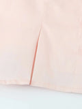 Casual Two Piece Set for Women Lapel Short Sleeve Slim Top Mid Waist Spliced Bow Short Skirts Sweet Outfit Female