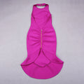 New Women Sexy Black Backless Ruffles Rayon Bandage Dress Elegant Club Party Dress Vestidos