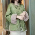 Olive Girl Red Embroidered Embroidered Jacket for Ren Faire 2026 Garden Wedding Fairycore Photoshoot Everyday Wear S-XXL XS-3XL Plus Size Hand Embroidered Dramatic Silhouette Romantic Editorial Not Costume Chinese Heritage Fashion Women