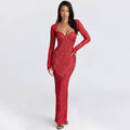 Sexy Fishtail Dresses Suit for Women Sweetheart Neck Tunic Lace Dress with Shawl Long Sleeve Cardigan Outfit Female