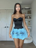2026 New Fashion Trend Embroidered Large Petal 3D Design Flower Short Skirt for Women Y2k Mini Skirts Clothes