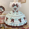 Olive Girl Dramatic Lolita Dress for Ren Faire 2026 Fairycore Photoshoot Everyday Wear S-XL XS-3XL Plus Size Dramatic Silhouette Romantic Cottagecore Editorial Not Costume Lolita Dress Chinese Heritage Fashion Women