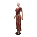 Party Prom Dresses for Women African Dashiki Sequin Long Dress Dubai Muslim Kaftan Abayas Birthday Wedding Lady Clothing