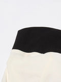Elegant Colorblock Patchwork Bow Dresses For Women Strapless Sleeveless High Waist Formal Long Dress Female Wedding Gowns