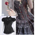 Olivegirl Lolita Dress Summer 2026 Rose JSK Embroidered Slimming Dress Lolita Lace Trim Birthday Party Cosplay