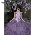 Olivegirl Lolita Sweet Dress Party Day Banquet Ceremony Graduation Princess Camisole Dress Elegant High-end Women's Clothing