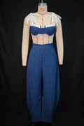 Street Women Set Striped Strapless Bow Crop Top and Long Pants 2026 Spring Party Vacation Sexy Two 2 Piece Set Outfits