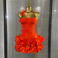 High Quality Women Sexy Halter Full Florals 2 Pieces Bodycon Bandage Set Birthday Party Photoshoot Celebrate Cocktail Outfit