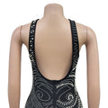 Women Sexy Backless Hot Drilling Process Party Club Night Maxi Dress Pearl Beading Rhinestone Birthday Evening Long Dress