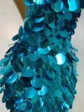 Women Sexy Halter Sequins Backless Mini Dress Luxury Birthday Evening Party Gowns Nightclub Singer Dancer Stage Outfit