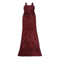 Prom Gowns European and American Temperament Backless Suspender Dress Solid Slim Draped Sequined Long Dresses for Women
