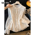 Olive Girl Red Embroidered Embroidered Top for Ren Faire 2026 Garden Wedding Fairycore Photoshoot Everyday Wear S-XL XS-3XL Plus Size Hand Embroidered Romantic Garden Party Editorial Not Costume Chinese Heritage Fashion Women