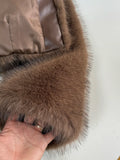 Chic Brand Icon Fashion Kendall Jenner Brown Gradient Faux Fur Jacket Women Winter New Luxury Cropped Fox Fur Coat