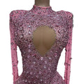 2026 Perspective Sparkling Diamond Crystal Evening Crystal Birthday Evening Dress Robe De Soiree Elegante Pour Femme Prom Dress