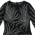 Long Sleeve Sheer Dresses Women Sexy Diamonds Autumn Winter Maxi Bodycon Bandage Birthday Evening Party Dress Vestidos