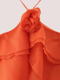 Women Sleeveless Ruffles Loose Ball Gown Smock Strap Maxi Long Sexy Dress 2025 Birthday Vacation Party Dresses Vestidos