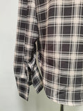 American Retro Sexy Plaid Shirt for Women Lapel Long Sleeve Loose Street Hot Girl Shirts Female Autumn Clothes New