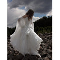 Customized Detachable Sleeves Ball Gown Prom Dress Tiered Ruffle Lace Embroidery vestidos de noche Evening Dresses 2026