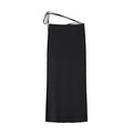 Solid Two Piece Set  for Women Halter Sleeveless Top High Waist Temperament Long Skirt Sets Female