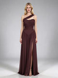 Sexy Prom Dresses for Women 2026 Off The Shoulder Solid Prom Gowns Long Draped Split Formal Party Dress