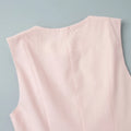 Female Vest Skirt Set Summer Commute Dating Elegant Vest Flower Bud Style Short Skirt Women Suit Solid Sleeveless New Set