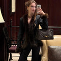 Autumn Skirt 2-Piece Set Women Elegant Fleece Shawl Fashion Patchwork Maxi Skirts Sets Luxury Vintage Female Dress Set