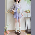 Olive Girl Purple Romantic Hanfu Dress for Ren Faire 2026 Fairycore Photoshoot Everyday Wear S-L XS-3XL Plus Size Romantic Cottagecore Garden Party Editorial Not Costume Hanfu Chinese Dress Traditional Chinese Clothing Chinese Heritage Fashion Women