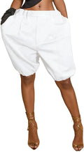 Women Street Holiday Vacation Knee Length Bloomers Pants 2025 Summer Fashion Active Casual Trousers