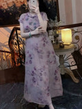 Olive Girl Red Embroidered Qipao for Garden Wedding 2026 Fairycore Photoshoot Everyday Wear M-3XL XS-3XL Plus Size Embroidered Romantic Garden Party Editorial Not Costume Qipao Cheongsam Chinese Dress Chinese Heritage Fashion Women
