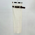 Fashion Solid Ribbed Knit Pencil Skirt Women Autumn Low Waistline Design Belt Elegant Slim Fit Long Skirt Streetwear