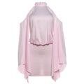 Chic Backless Batwing Sleeves Short Dress Women Sexy Solid Off Shoulder Hip Hugging Mini Dresses 2026 Spring Lady Vestidos New