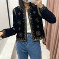 Chic Embroidery Fur Patchwork Waistcoats Women Stand Collar Sleeveless Female Vests 2026 Autumn Lady High Street Furry Tops New