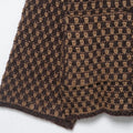 Women's Brown Knitted Cardigan Fashion Turn Down Collar Single Breasted Pockets Sweater Lady 2025 Autumn Casual Street Outerwear