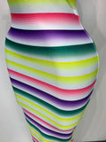Women Sexy Halter Backless Colorful Bodycon Maxi Long Bandage Dress Nightclub Evening Party Celebrate Birthday Fashion Clothing