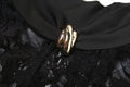 Sexy Solid Dress Women 2025 Summer Sleeveless Lace High Stretch Midnight club Asymmetrical Graphics Metal Knot Slit