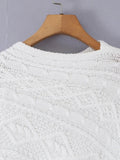 Casual Knit Women Shawls Round Neck Sleeveless Asymmetric Shawl for Vacation Street Outing Wear Fashion Summer New