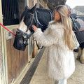 Winter 2026 Trend Burgundy Obsession Long Faux Mongolia Sheep Fur Jacket Coat Women Chic Lapel Collar Fluffy Overcoat