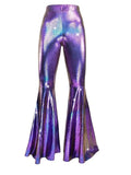 Wmstar Pants Women Wholesale Lightweight Snake Skin Wide Leg High Waisted Elasticated Plus Size Sexy Flared Height Enhancement