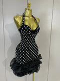 Women Sparkly Rhinestones Ruched Luxury Birthfay Evening Party Dress Sexy Halter Sleeveless Bodycon Mini Bandage Cocktail Dress