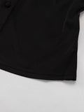 Elegant Buttons Women Shirts Lapel Collar Long Sleeve Chic Fitted Shirt for Daily Commute Wear Fashion Autumn New