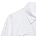 Fashion Women's Napoleon Shirts Loose Lapel Single Breasted Full Sleeve Female Blouses 2026 Summer Autumn Lady Chic Tops