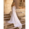 Sweetheart Neck Long Train Prom Dress Wedding Dress Lace Applique vestidos de noche Twist Ruched Elegant Evening Dresses
