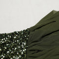 Sexy Sparkly Sequin Patchwork Bodycon Dresses for Woman Ruffle Tassel Dress Female Party Clubwear Long Birthday Outfits