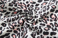 Leopard Letter Tracksuit Women 2 Piece Set Y2K Zip Crop Jacket+Metal Sash Leggings Sporty Matching Stretch Streetwear