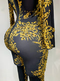 Sparkly Rhinestones Jumpsuit Fashion Sexy Stretch Dance Costume Nightclub Bodysuit Birthday Outfit Evening Party Leggings