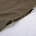 Retro Khaki Shorts Set for Womenstand Collar Sleeveless Cape Vest High Waist Shorts Office Two Piece Sets Female