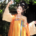 Olive Girl Hanfu Dress 2026 S-L XS-3XL Plus Size Hanfu Chinese Dress Traditional Chinese Clothing Chinese Heritage Fashion Women