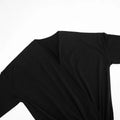 Sexy Ruched Dress Women Deep V-Neck Elegant Peach Hip Full Sleeve Spring Fashion Party Clubwear Skinny Mini Bodycon